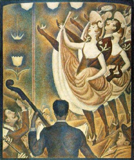 Le Chahut,, Georges Seurat